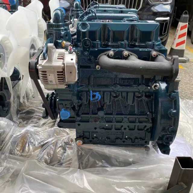 Kubota D1703 Engine D1703-M-DI-EF03 Engine Assembly 18.2KW 2200RPM for Excavators