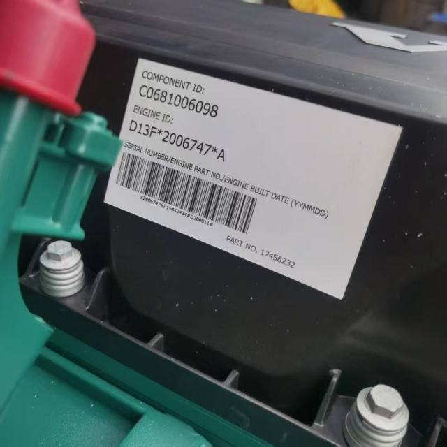 Brand New Original Factory D13f Complete Diesel Engine D13F Engine Assembly for  EC480D Excavator