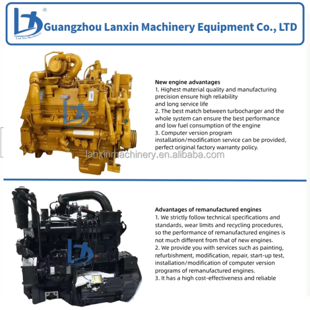 Original Excavator EC140 EC240 EC210 EC360 EC480 EC700 Diesel Engine Assembly D6E D7E D13F Engine Assembly for EC480D Engine