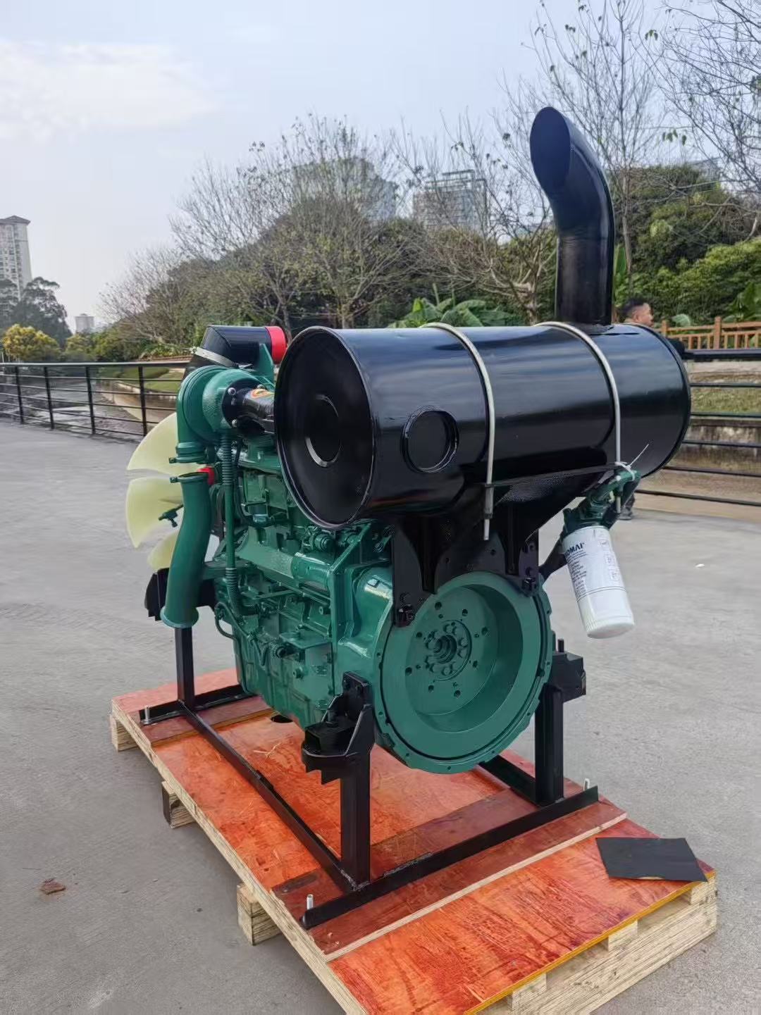 D7E Engine Assembly  D7E diesel Engine Assembly Spare Parts for  EC250DL EC350D EC300DL Excavator D7E Engine