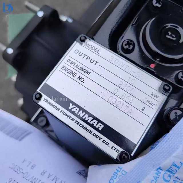 3-cylinder diesel Engine 3tnv70 10kW Motor diesel 3tnv70-ssy Engine Assembly