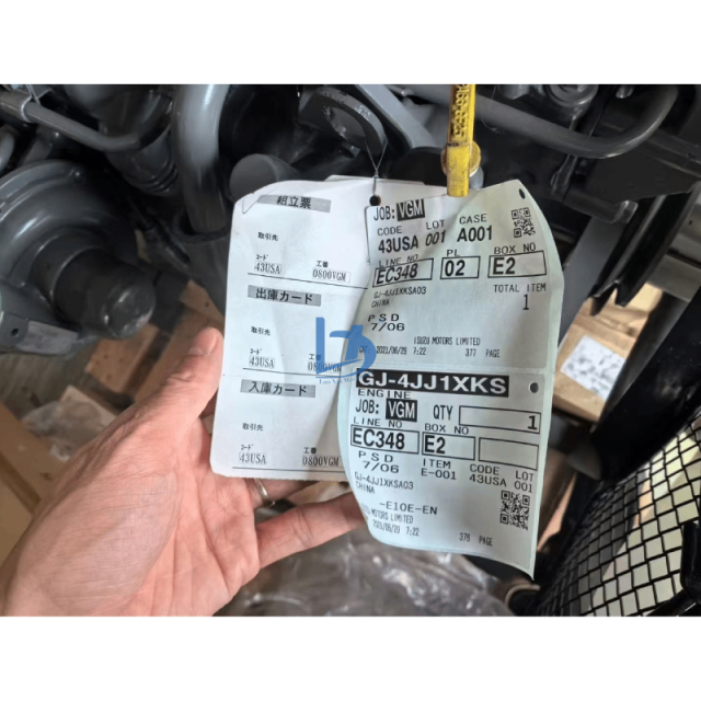 Hitachi Excavator Parts 4JJ1X 4JJ1-TC New Original Engine 4JJ1 diesel Engine Assembly