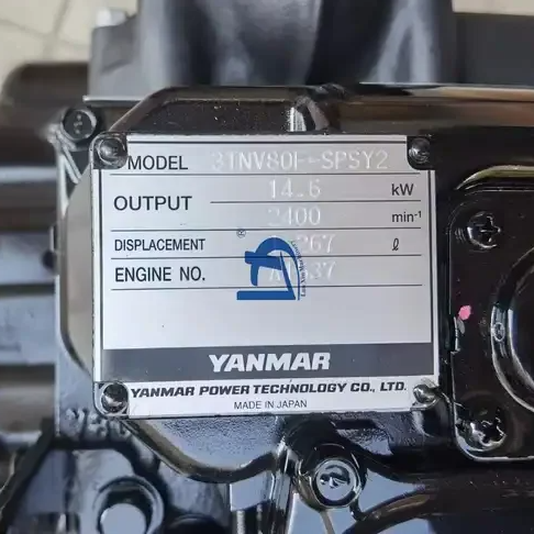 Original 3TNV80 3TNV80T Complete Engine Assembly A1436 3365 for Yanmar Excavator Part