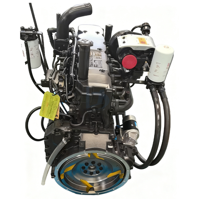 LANXIN Complete Diesel Engine Assembly SAA6D107E-1 Engine Assy 6D107E-1 6D107 Engine Motor for Komatsu PC200-8 Excavator