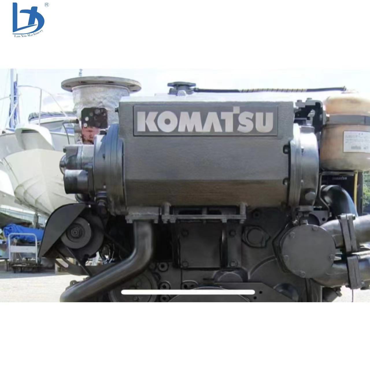 Excavator Engine Is Suitable for Komatsu 6M125 6M140 diesel Engine Assembly
