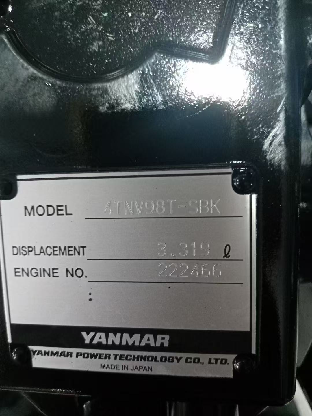 New Original Excavator Japanese 4TNV98 Engine Assembly 4TNV98 Diesel Engine 4TNV98T Direct Injection Engine for Yanmar  Motor