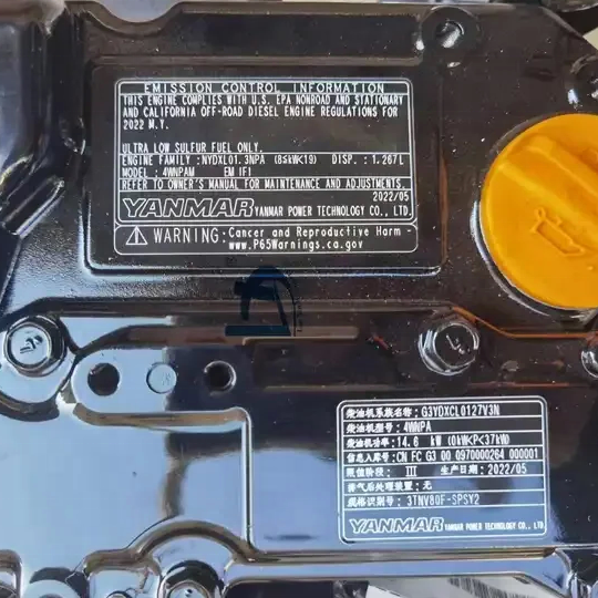 Construction Machinery Excavator 3tnv88 for Yanmar Engine Diesel Engine Assembly 3tnv88 3tnv84