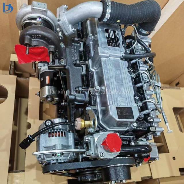 LANXIN Excavator Engine 4 Cylinder 4 Punch S4S-T S4S Engine Assembly Complete diesel Engine for Mitsubishi S4S
