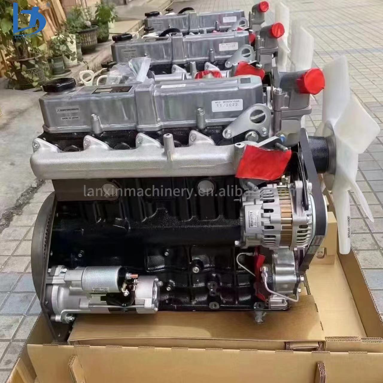 S4S Engine Mitsubishi S4S Engine Excavator Parts 32A32-05100 Engine Assembly