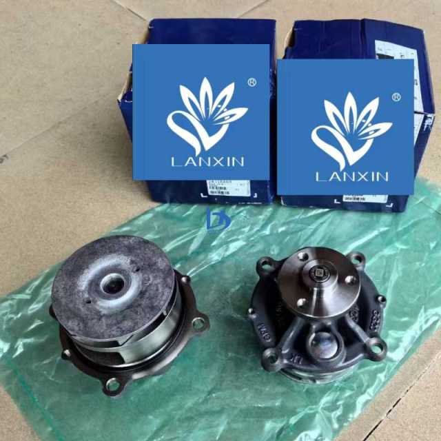 LANXIN Original Excavator Engine Water Pump 23974640 Coolant Water Pump 24318489 VOE24318489 for  D6E/D7E