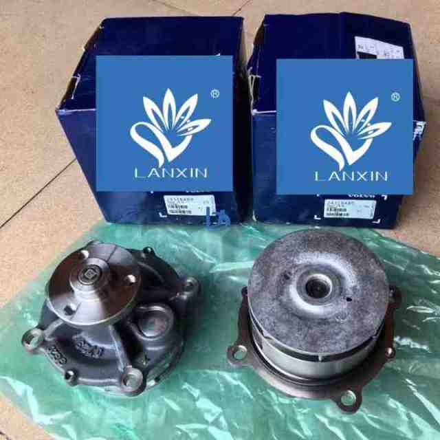 LANXIN Original Excavator Engine Water Pump 23974640 Coolant Water Pump 24318489 VOE24318489 for  D6E/D7E