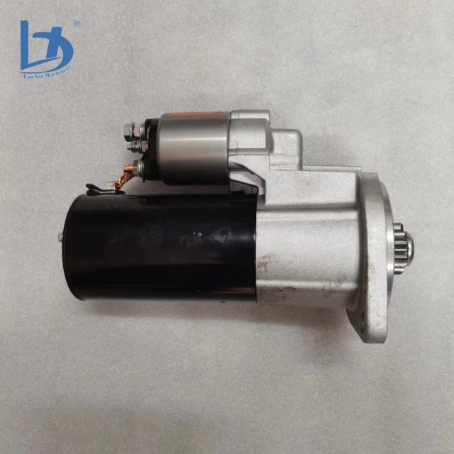 Excavador Parts Startering Motor 12V Alternator 2206-2412 129908-77000 Excavador Starter Motor for Xugong 60D