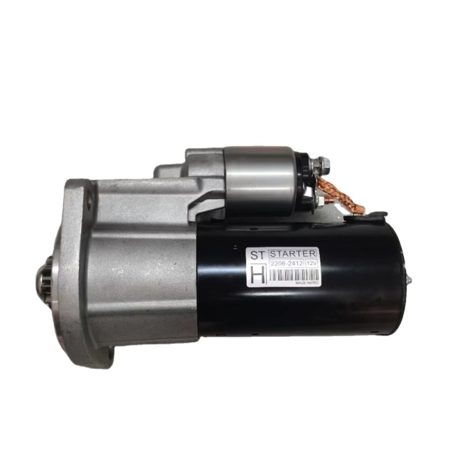 Excavador Parts Startering Motor 12V Alternator 2206-2412 129908-77000 Excavador Starter Motor for Xugong 60D