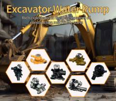 Excavator Spare Parts 8-98098662-1 Water Pump for Isuzu Water Pump 3LA1 3LB1 3LD1 3LD2 4LD1 4LE1 4LE2 Engine