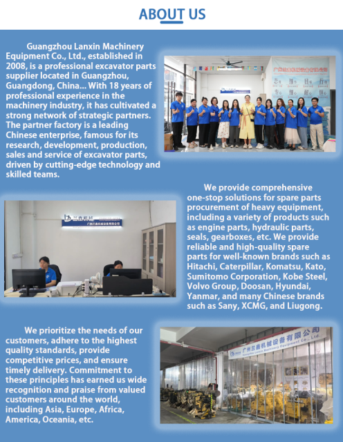 LANXIN Excavators Are Used for Mitsubishi Engine Parts 6D22 6D24 Engine Crankshaft Rear Oil Seal BZ5941E ME152584