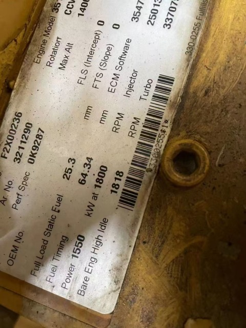 3412C Generator 3412C Diesel Generator Set for Sale 3211290 1800KW