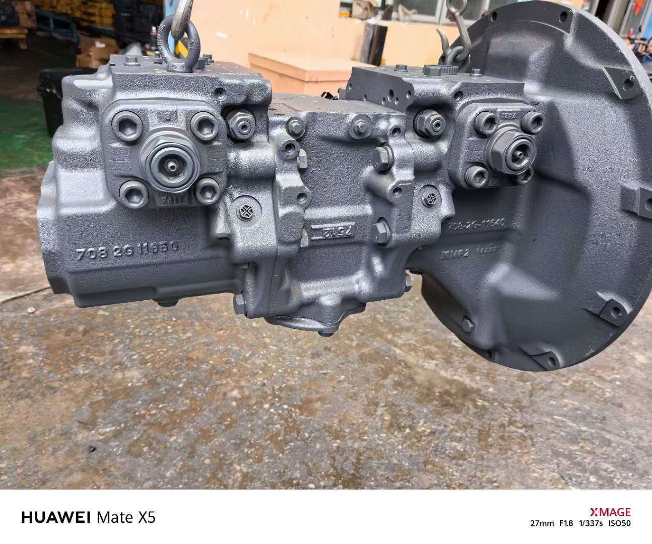 708-2G-11650 7082G11650 Hydraulic Main Pump Assembly for Komatsu PC350-8M0 Excavator Construction Machinery Parts Hydraulic Pump