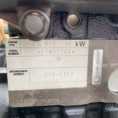 Gouda New C3.4 Diesel Engine Assembly 272C 299C 297C Skid Steer Loader C3.4-T Complete Engine 319-6807 3196807 CYM57244