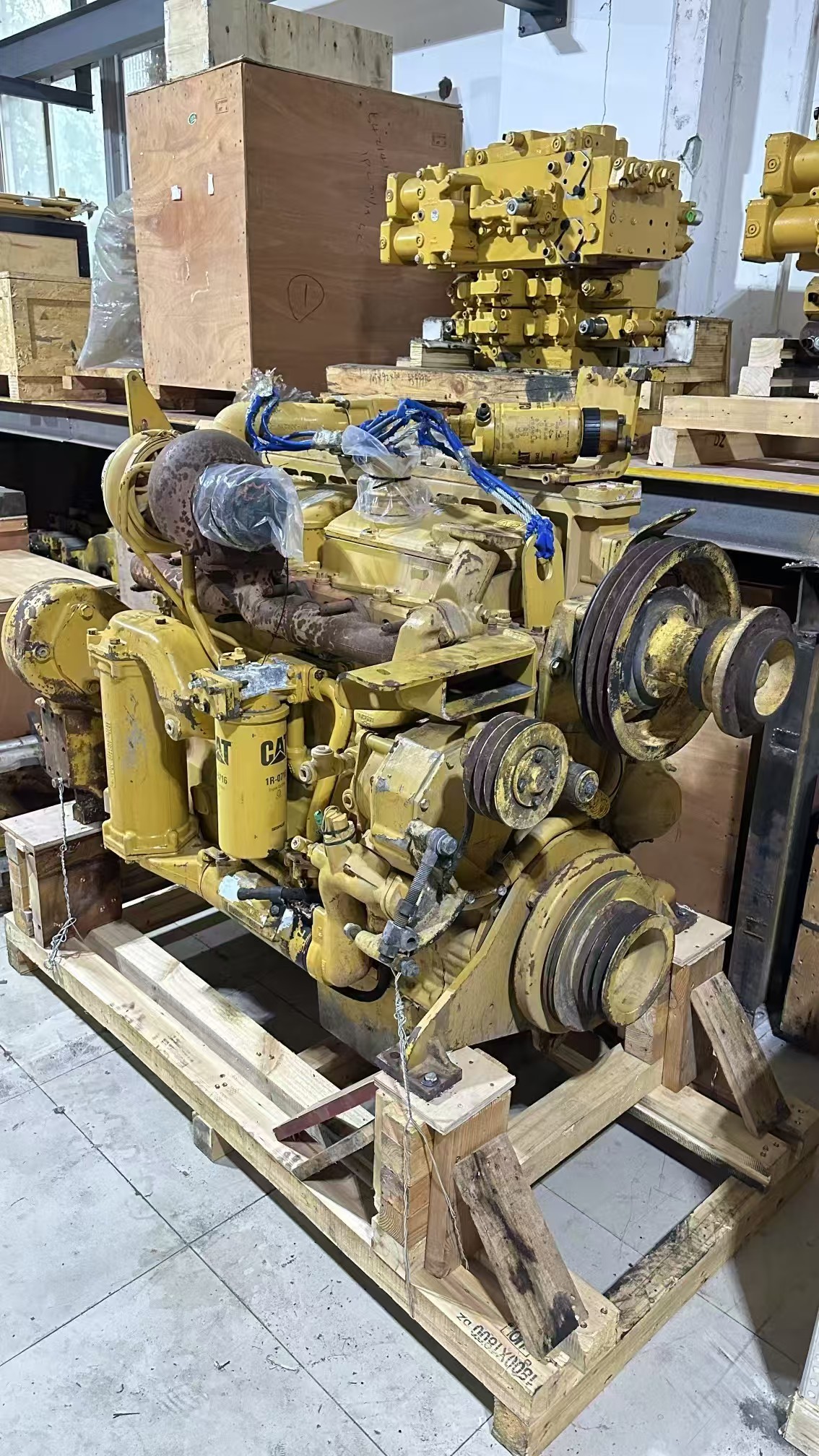 Machinery Engine Parts 3408 3408C Diesel Engine Assembly 169-3690 1693690 Excavator Engine for Cat D9R Bulldozer Complete Engine