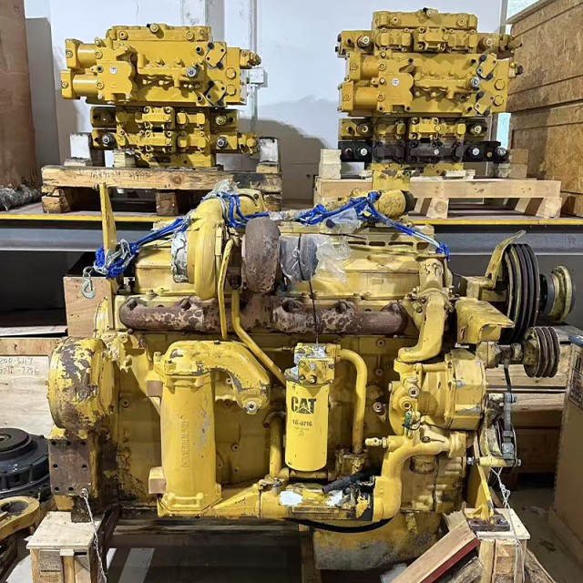 Machinery Engine Parts 3408 3408C Diesel Engine Assembly 169-3690 1693690 Excavator Engine for Cat D9R Bulldozer Complete Engine