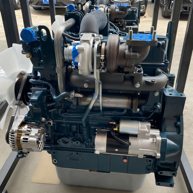 V3800-T Complete Diesel Engine 92HP 2700RPM 2600RPM 3.769L 4-Stroke Engine for Construction Machinery For Kubota