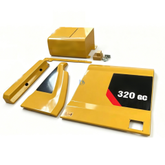Lanxin Excavator Cab Side Door High Quality Painted Cabin Access Door Construction Machinery Parts