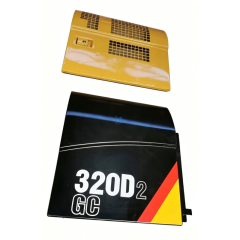 Lanxin Excavator Cab Side Door High Quality Painted Cabin Access Door Construction Machinery Parts