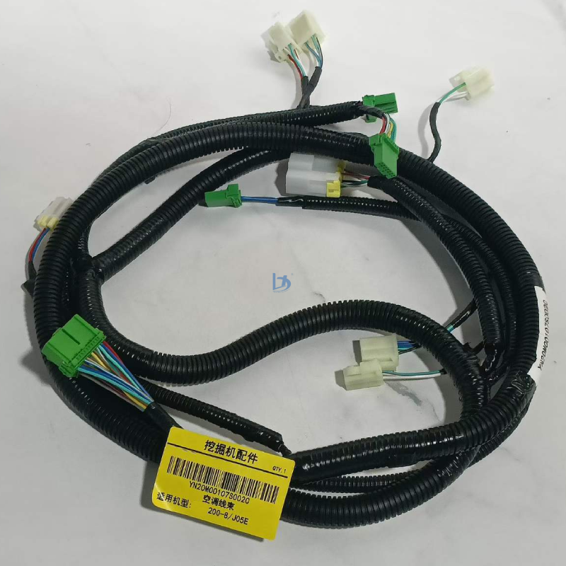 Lanxin High Quality Air Conditioner Wiring Harness YN20M00107S002G for Kobelco SK200-8 Excavator J05E Engine