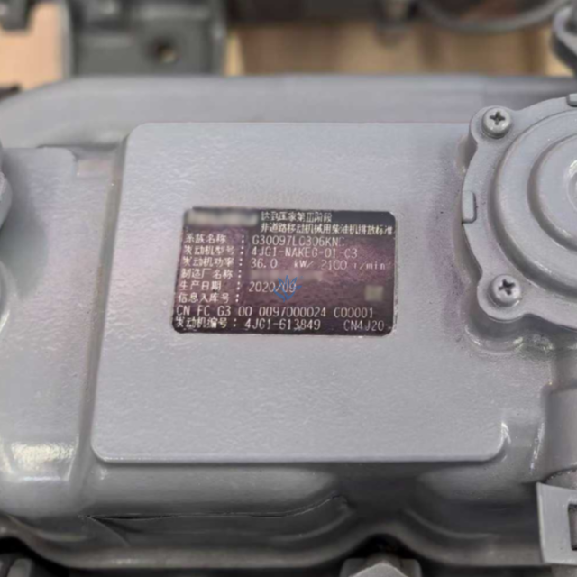 Lanxin High Quality 4JG1 Engine Motor 4 Cylinder Direct Injection Fit for Isuzu 4JG1 Series Construction Equipment