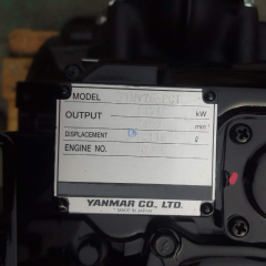 Replacement Parts 15.1KW 2400 3TNV76 3-Cylinder Diesel Engine Assembly Used in Mini Excavator Parts for Yanmar