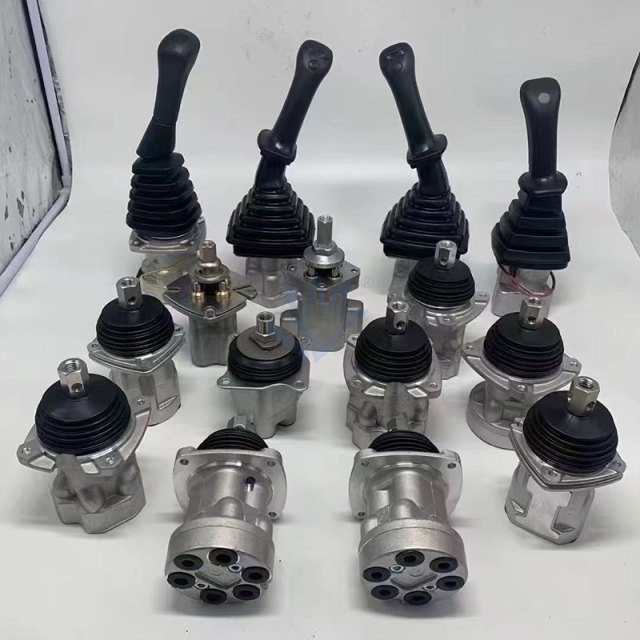 Wholesale Factory Direct Joystick Excavator Pilot Valve Control Joystick for Caterpillar Komatsu Hitachi Doosan Kobelco Hyundai