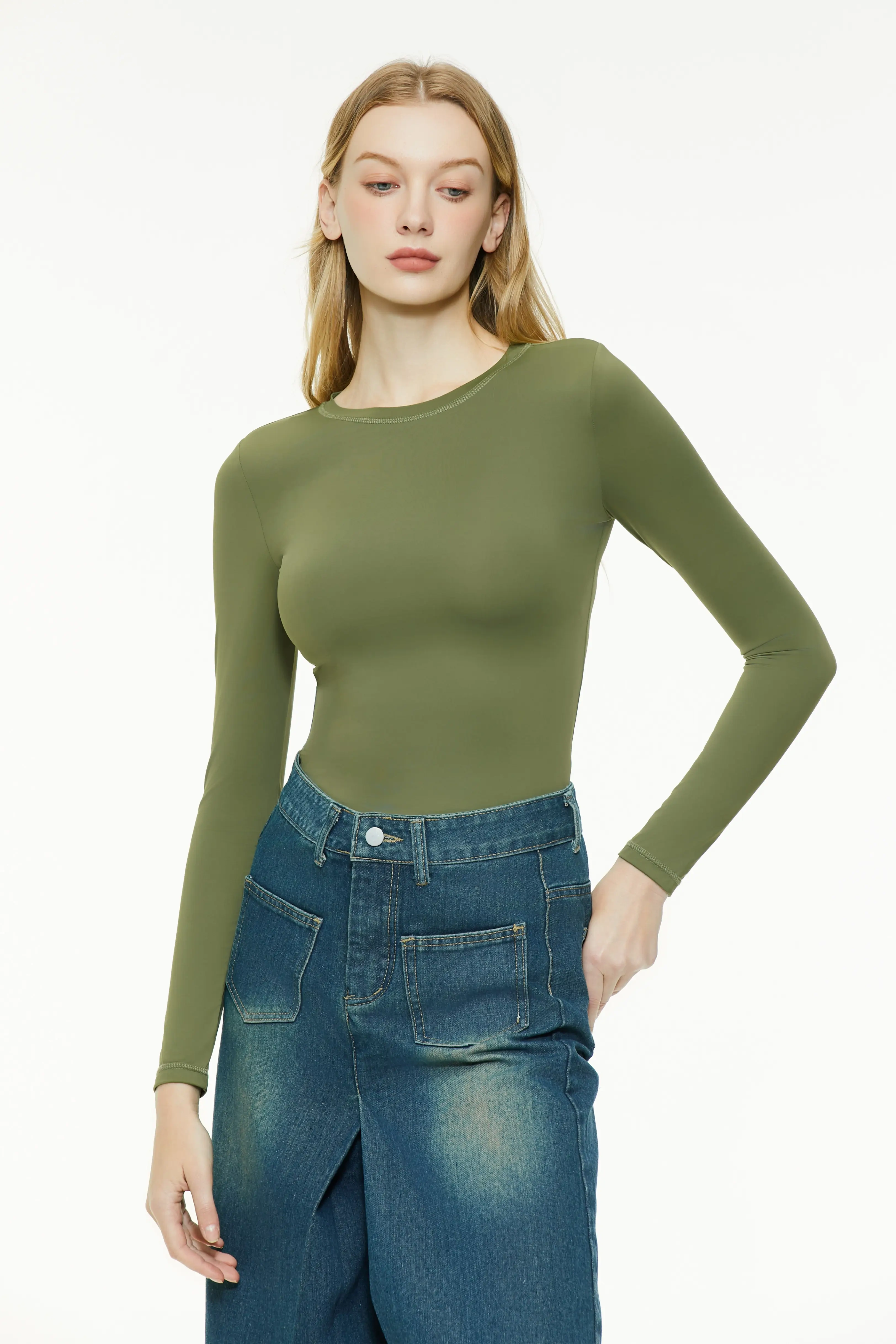 Women‘s Stretch Long Sleeve Base Layer