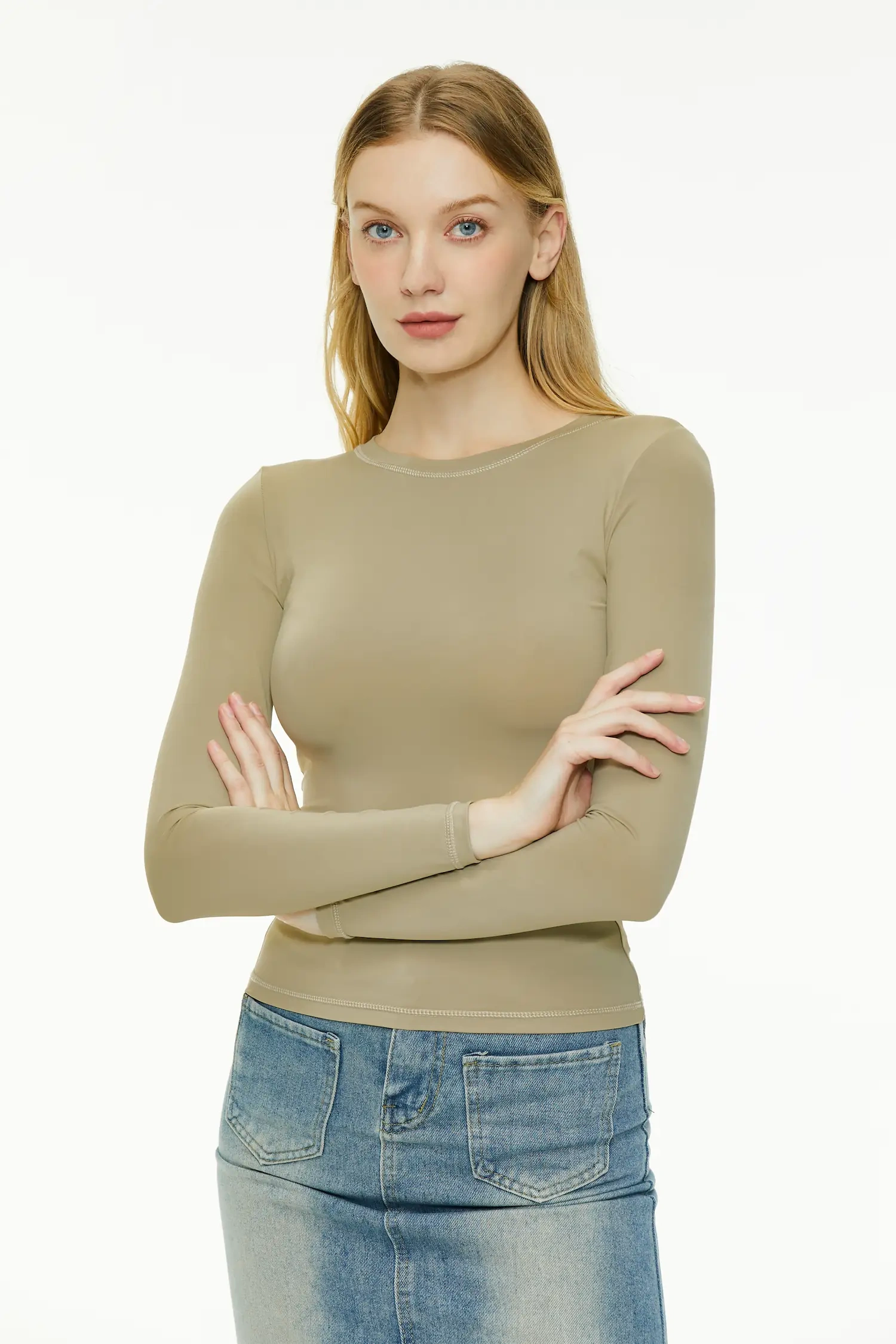 Women‘s Stretch Long Sleeve Base Layer