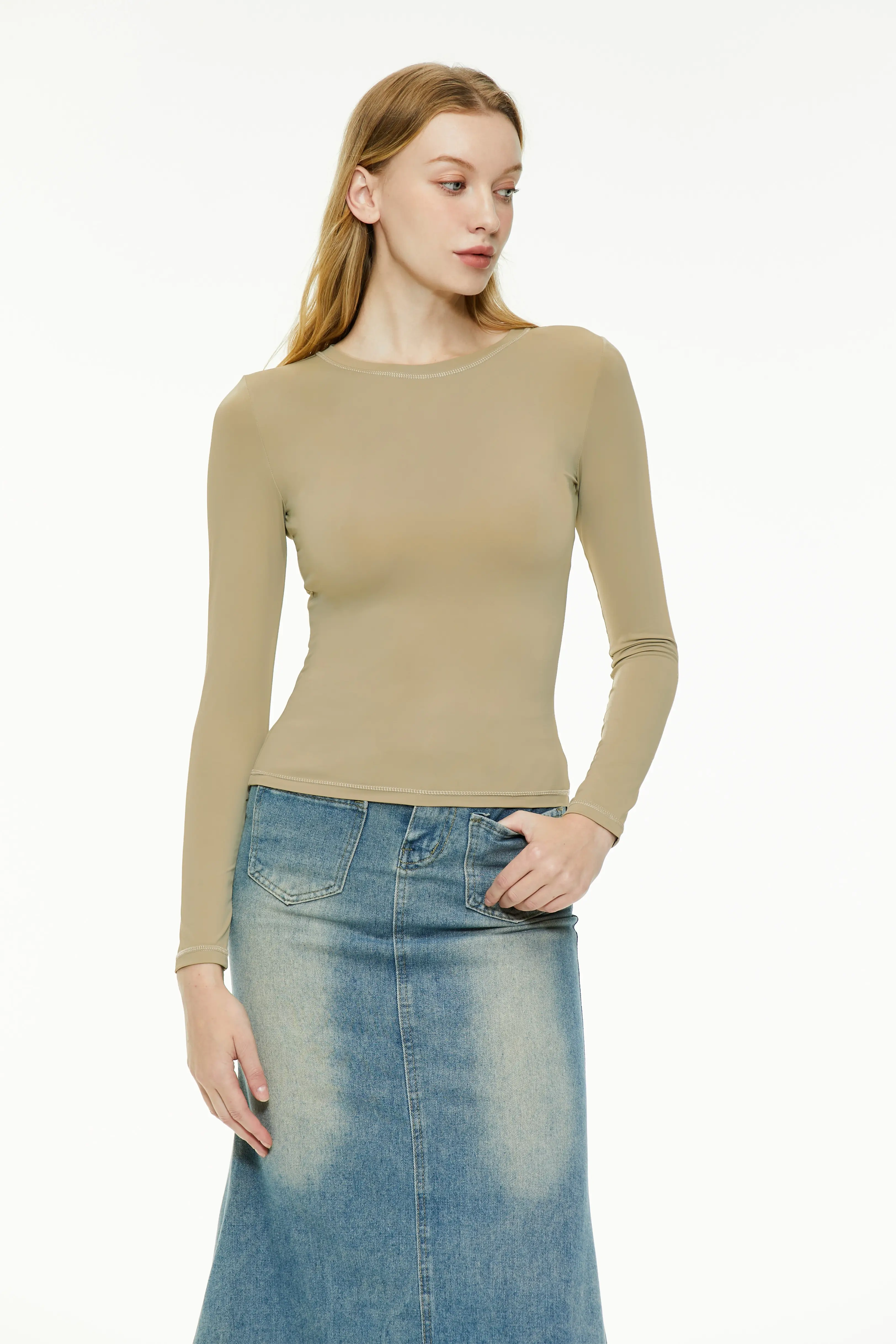 Women‘s Stretch Long Sleeve Base Layer