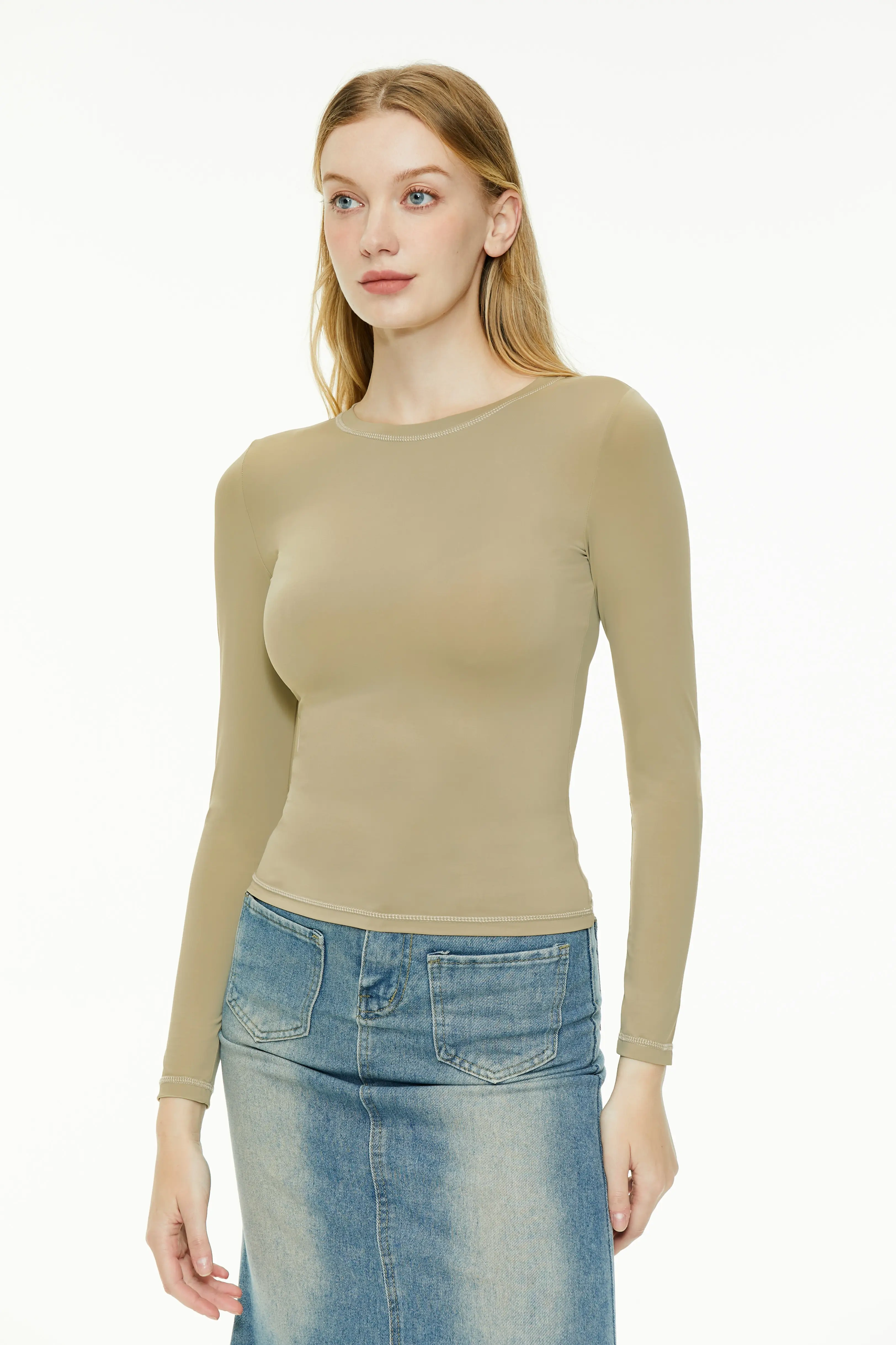 Women‘s Stretch Long Sleeve Base Layer