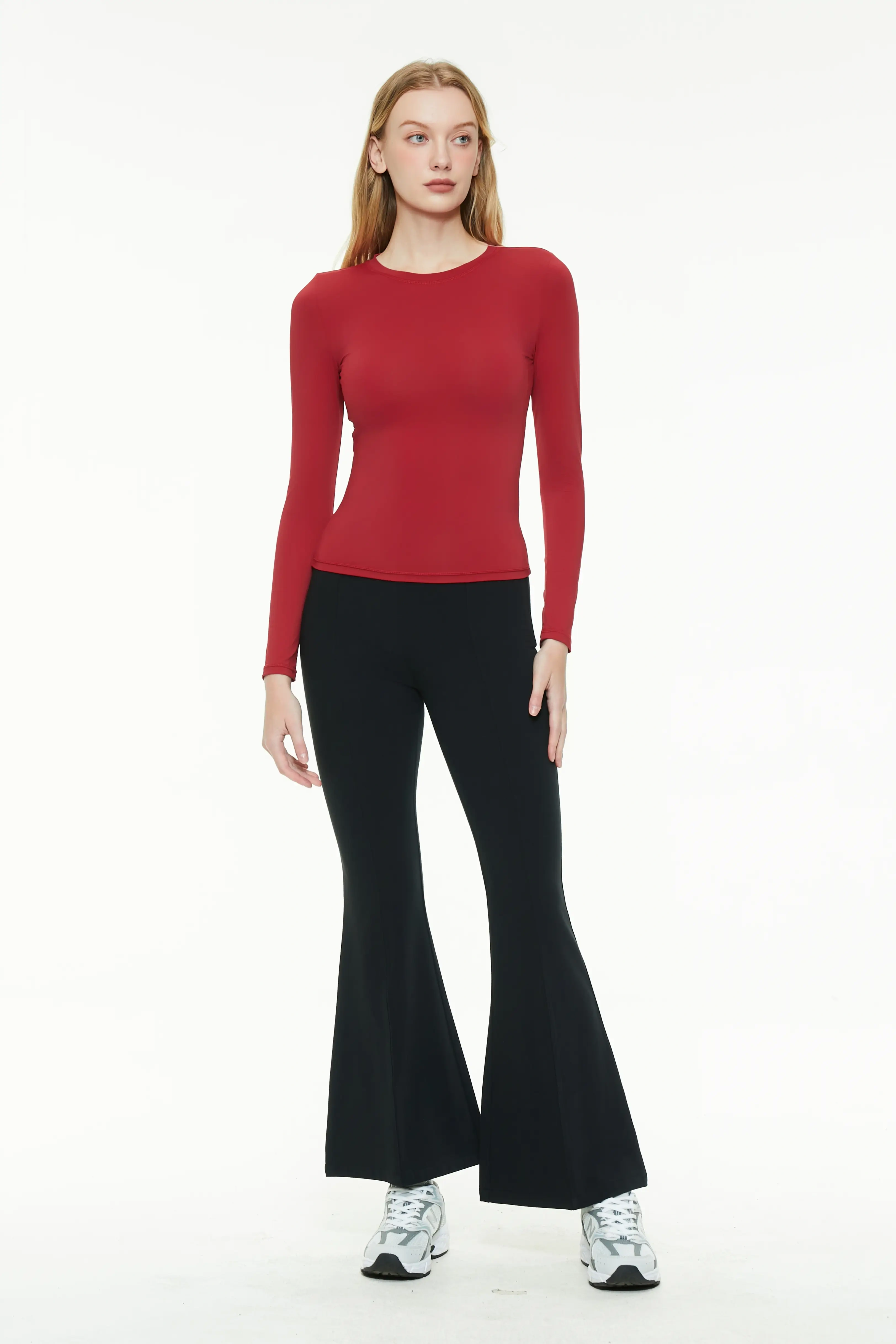Women‘s Stretch Long Sleeve Base Layer