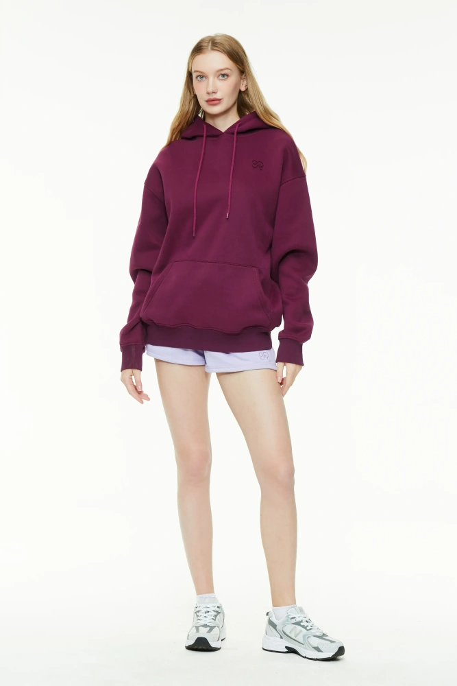 Basic hooded sweatshirt