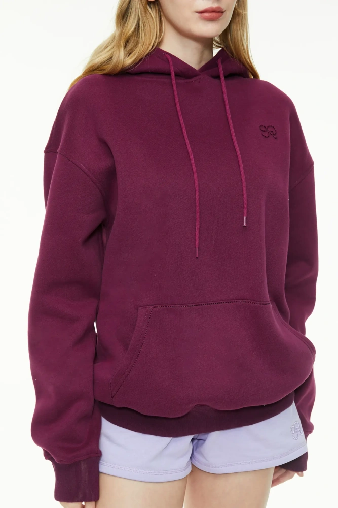 Basic hooded sweatshirt