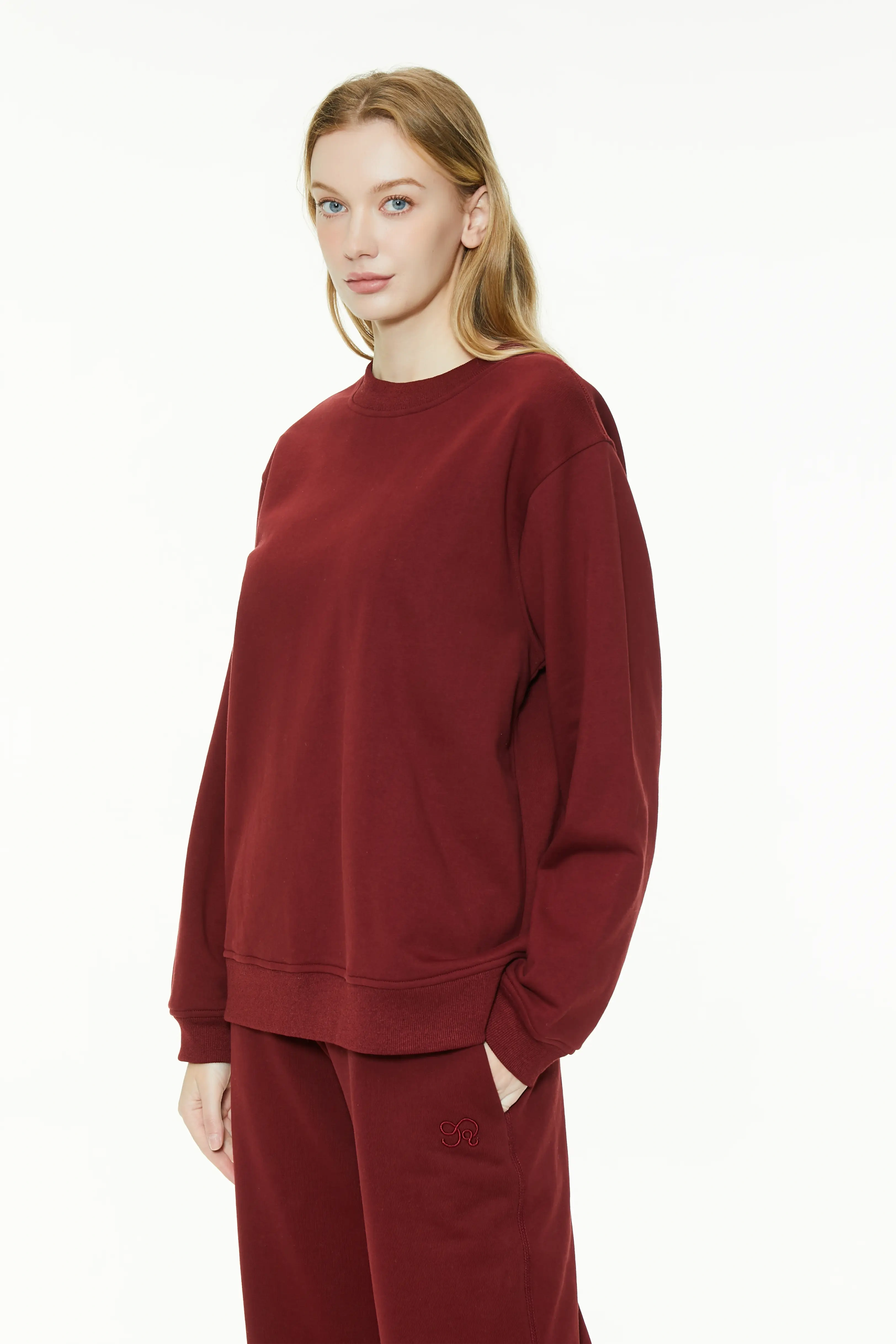 Multi-color basic sweatshirt