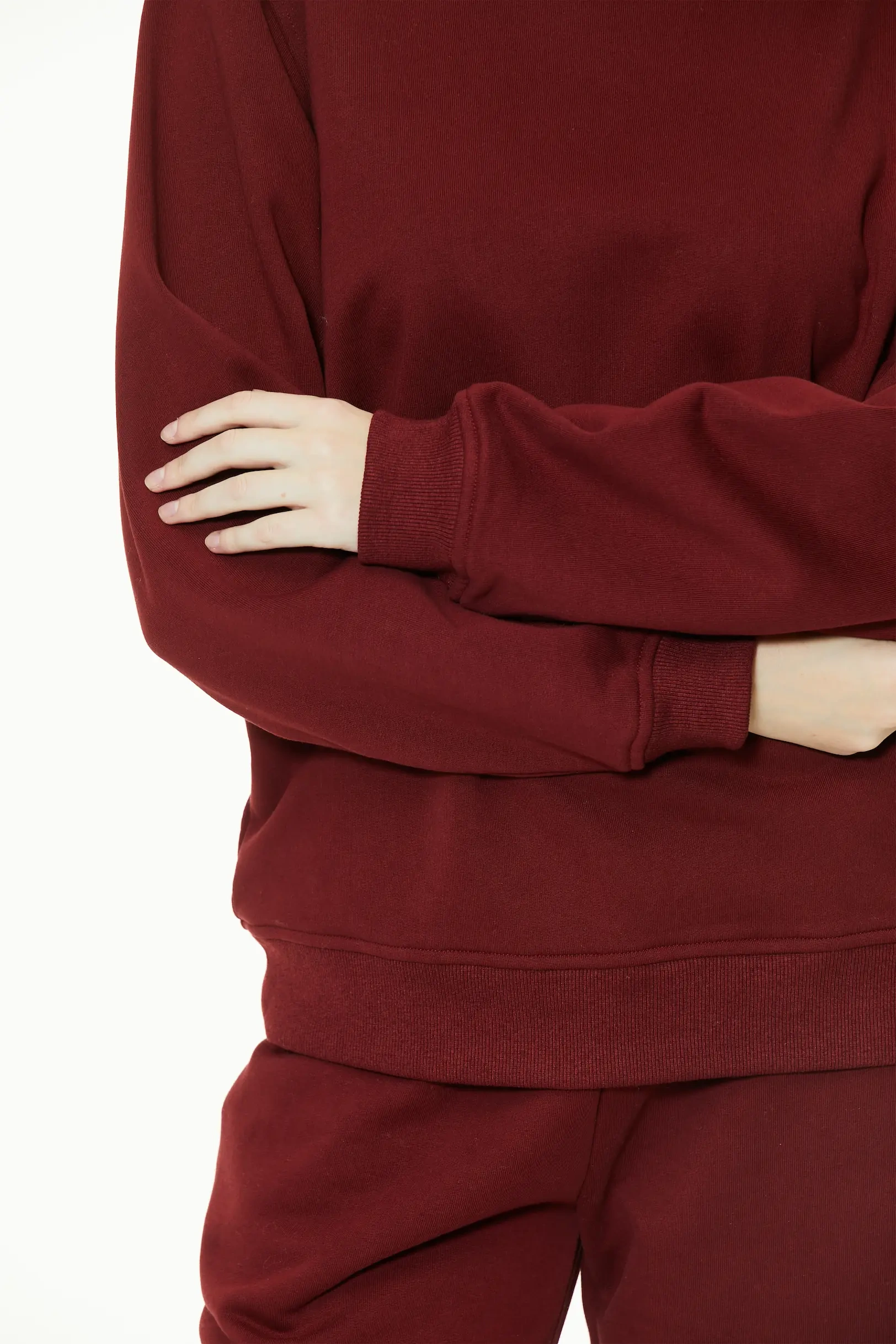 Multi-color basic sweatshirt