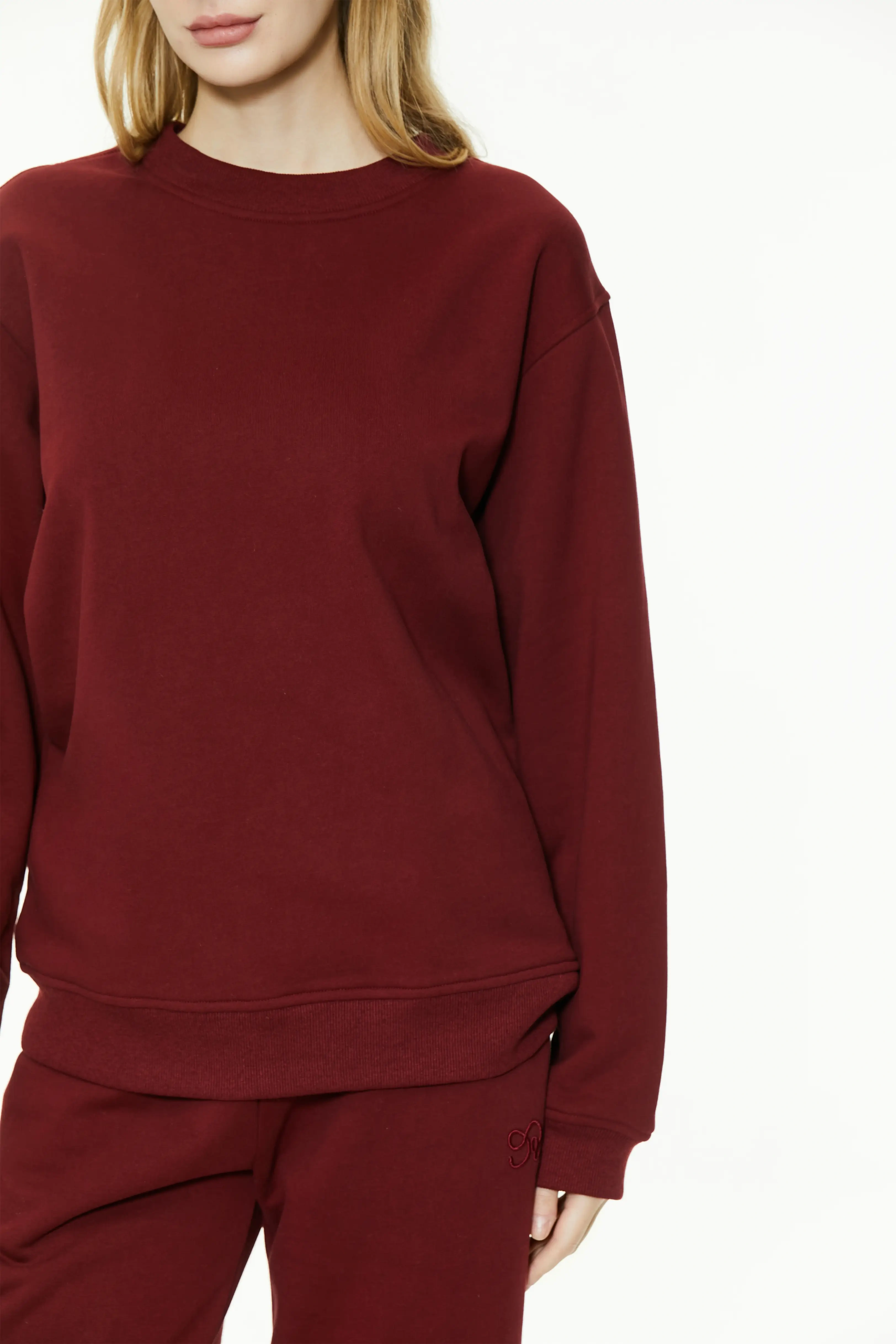 Multi-color basic sweatshirt