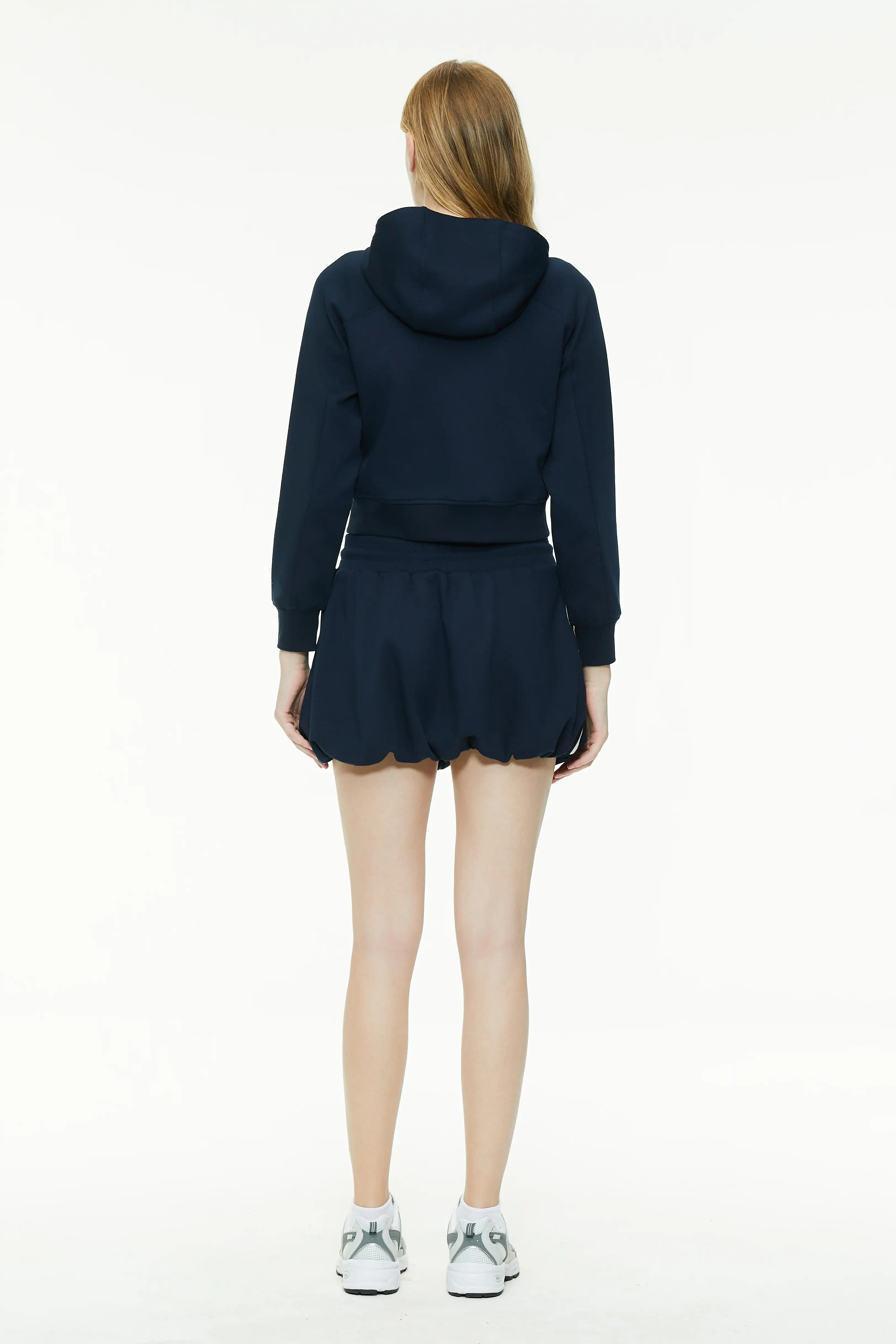 Short Zip-Up Hoodie