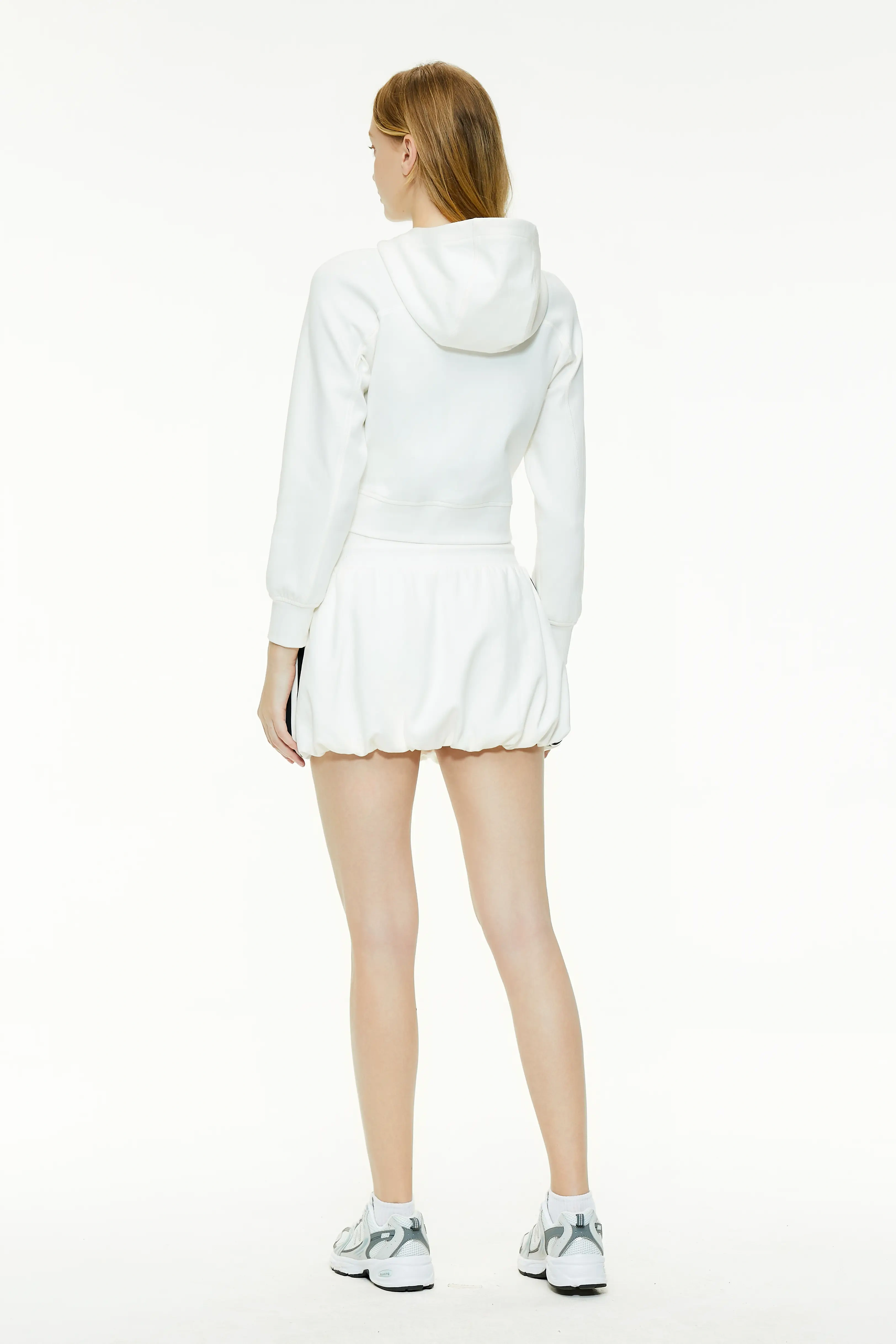 Short Zip-Up Hoodie