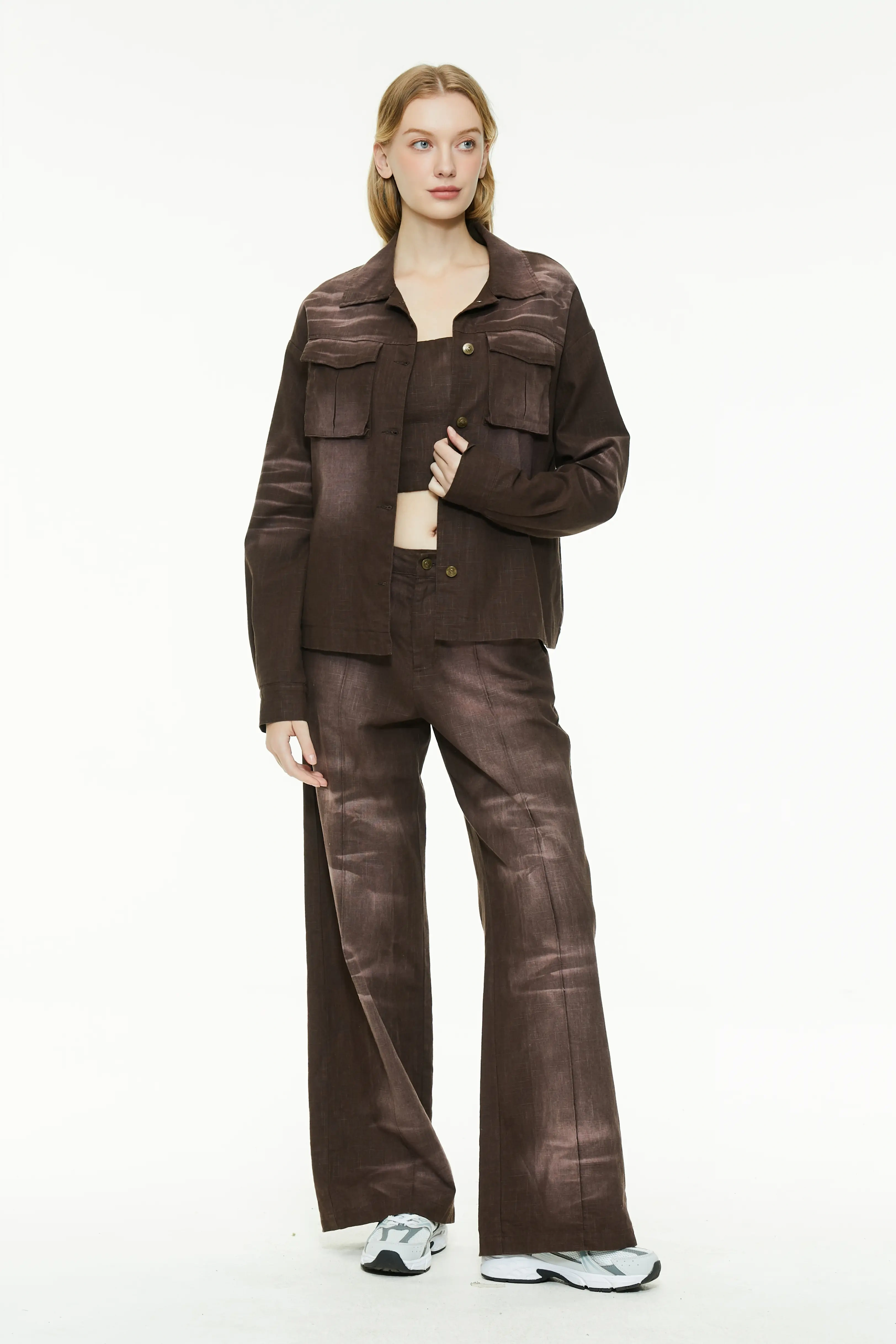 Retro work shirt jacket