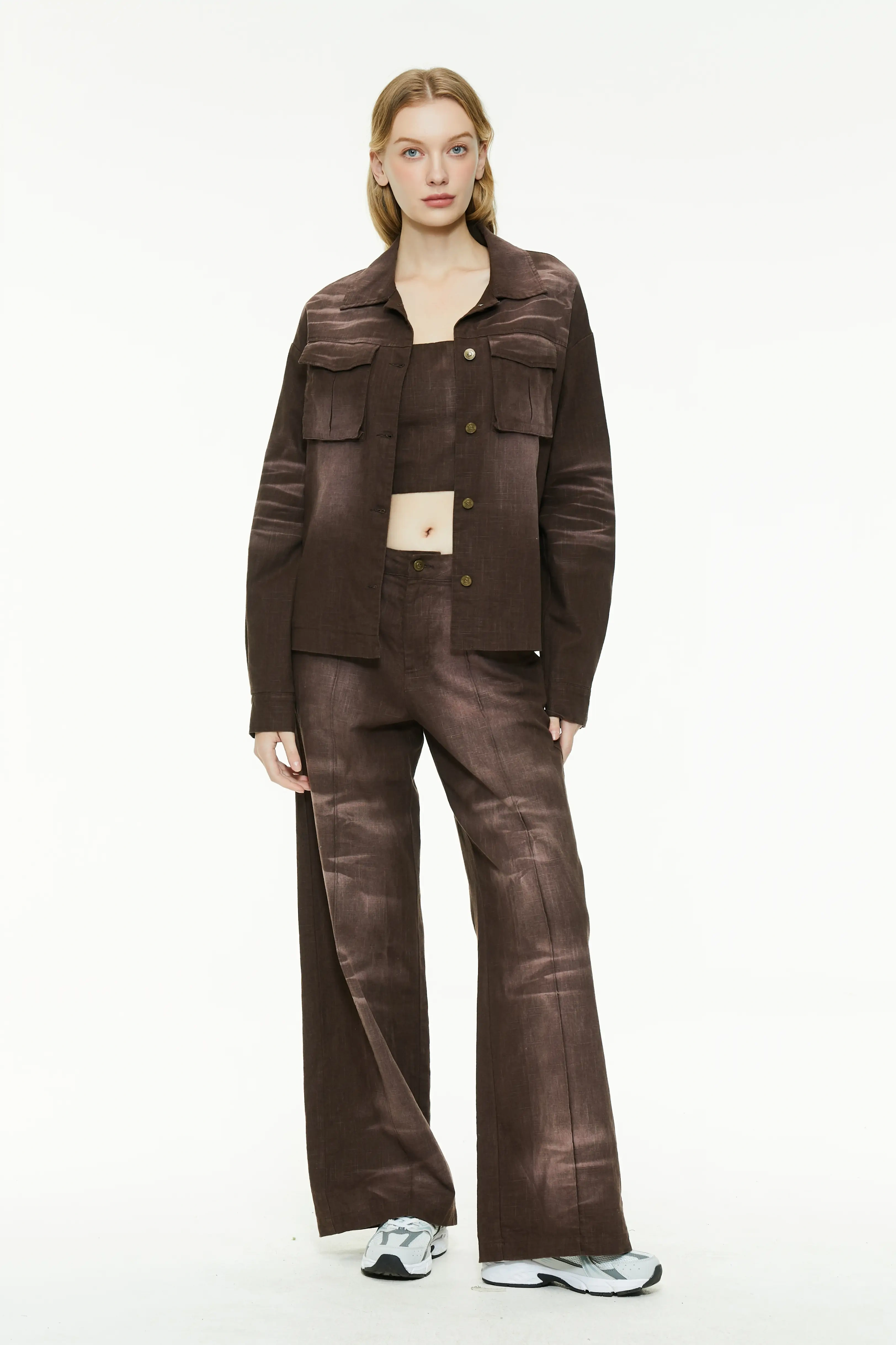 Retro work shirt jacket