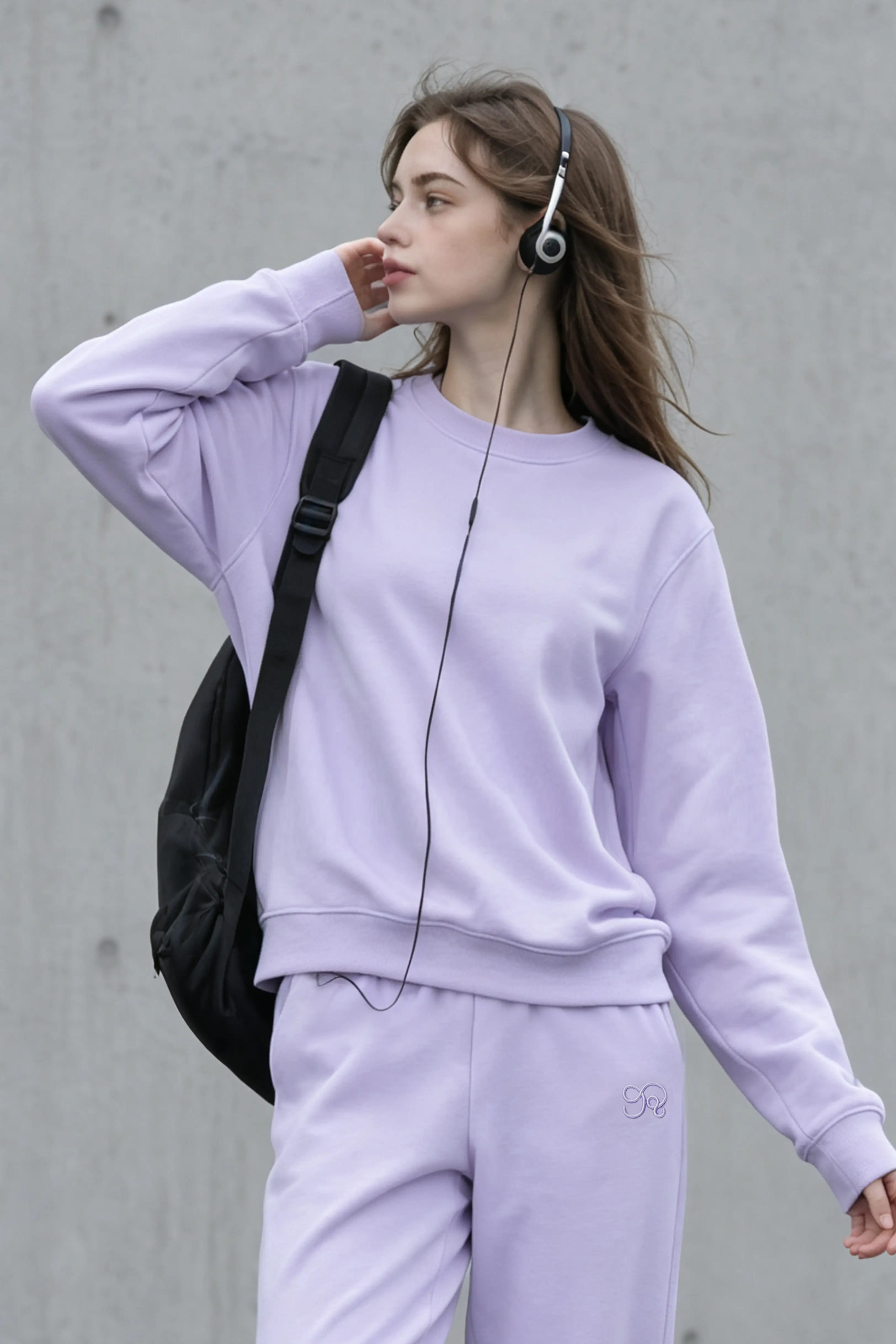 Relaxed Fit Crewneck Sweatshirt