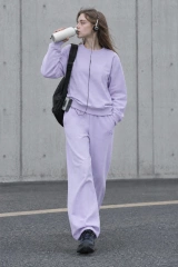 Organic Cotton Wide Leg Sweatpants