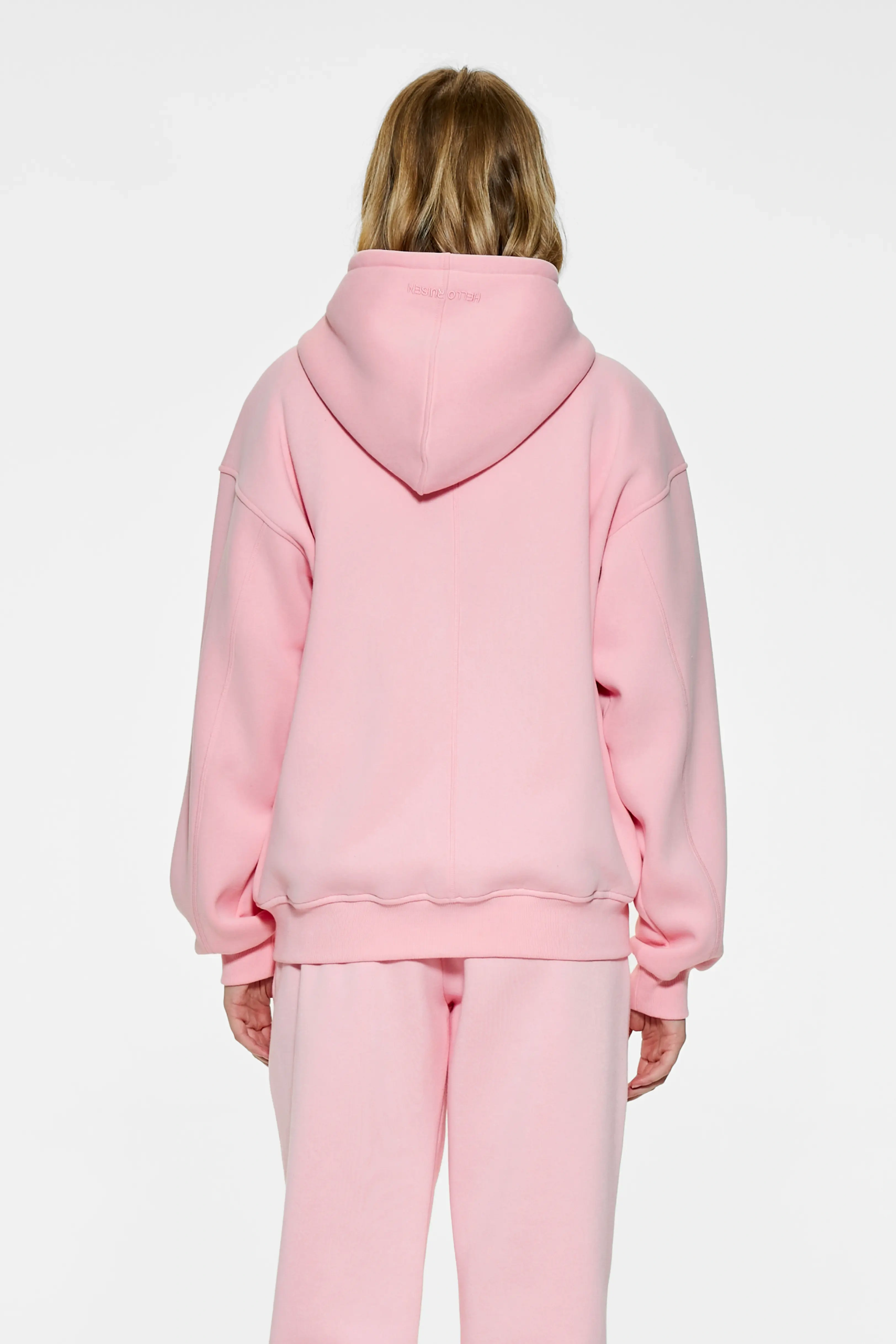 Oversized Double Zip Up Hoodie