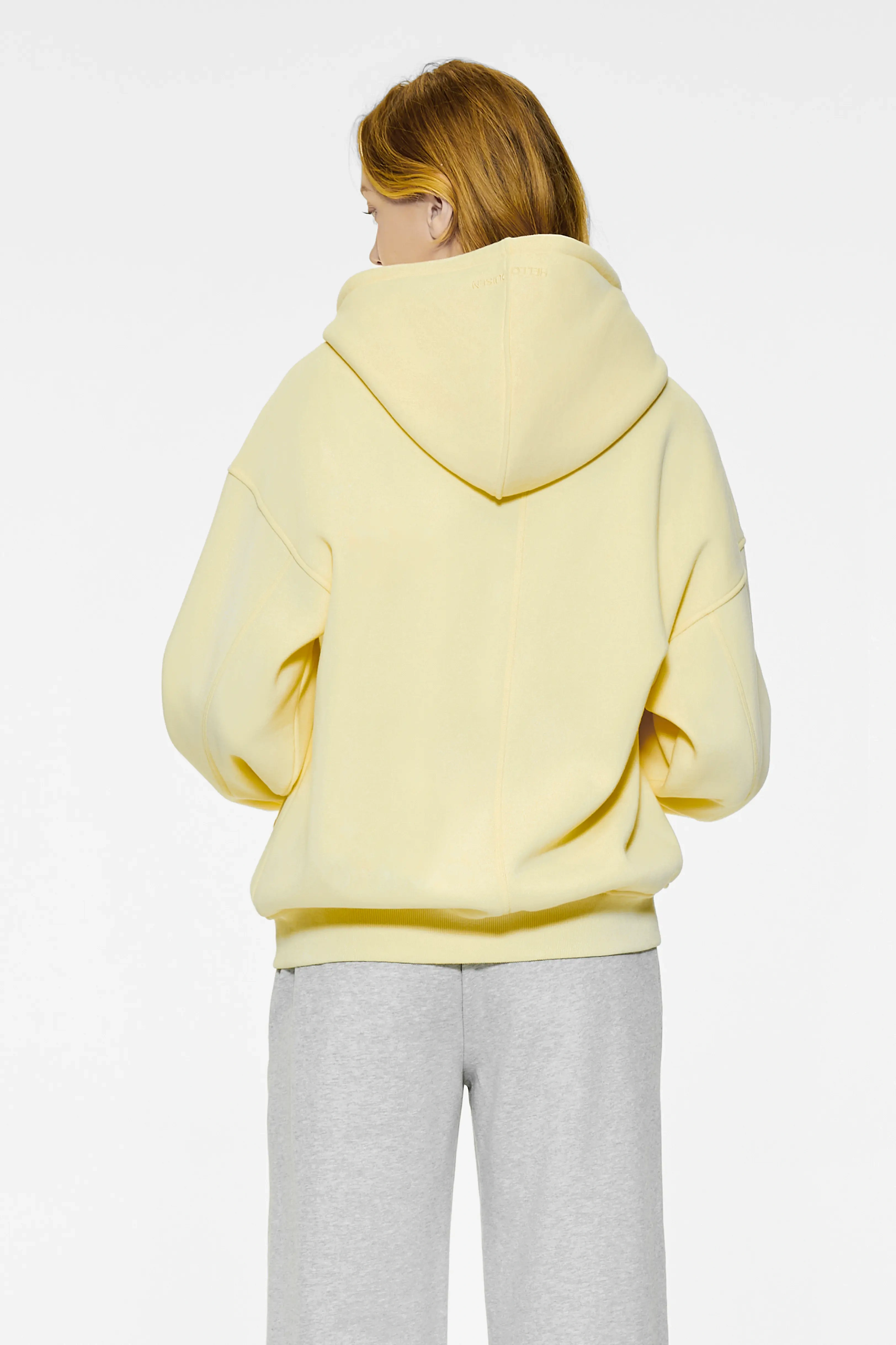 Oversized Double Zip Up Hoodie
