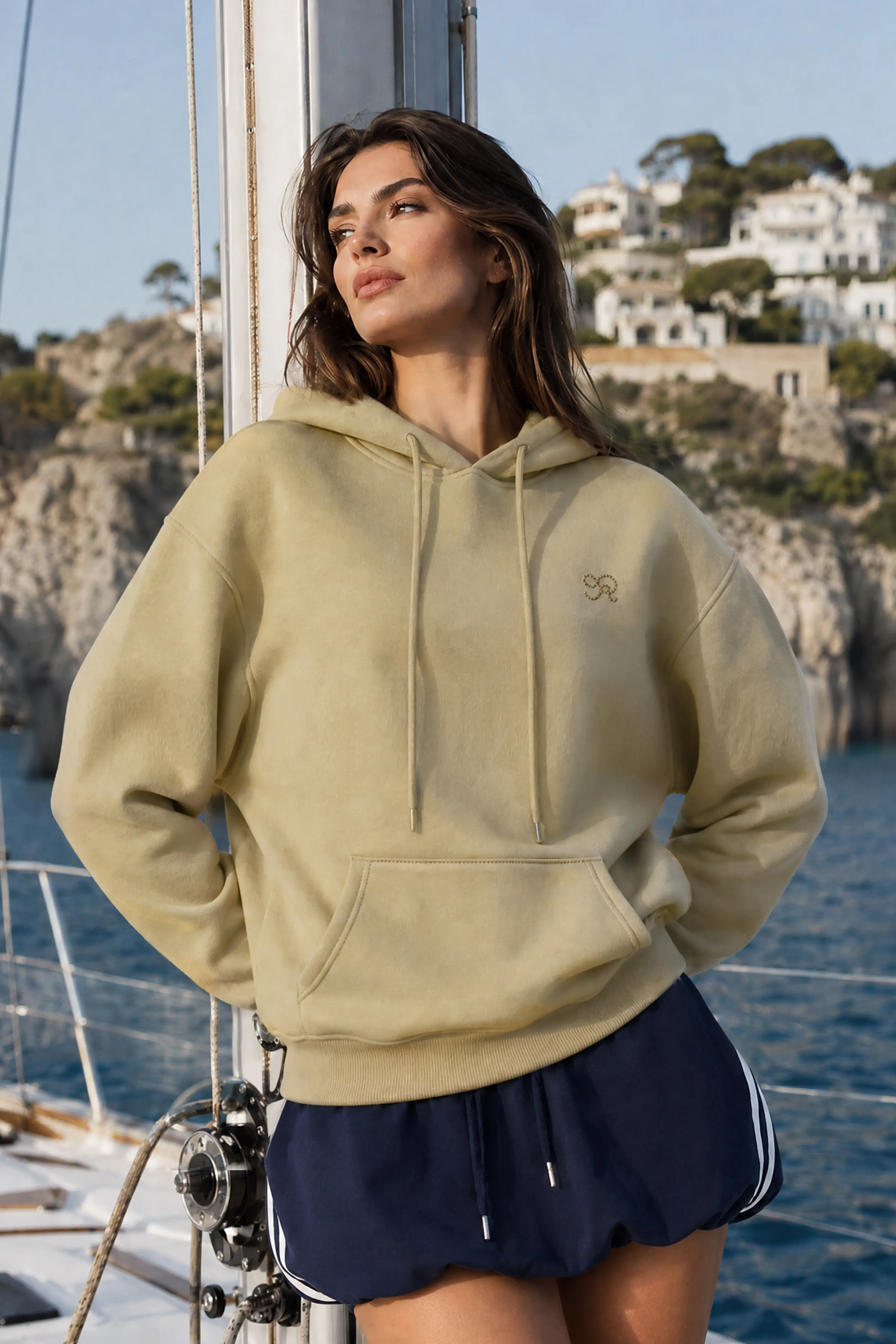Oversized Drop Shoulder Hoodie